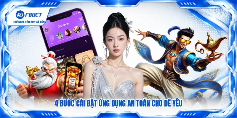 4 bước cài đặt ứng dụng an toàn cho dế yêu
